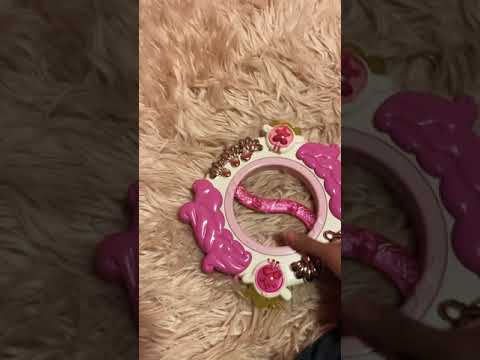 Ojamajo Doremi Wreath Poron With Handmade Royal Seeds
