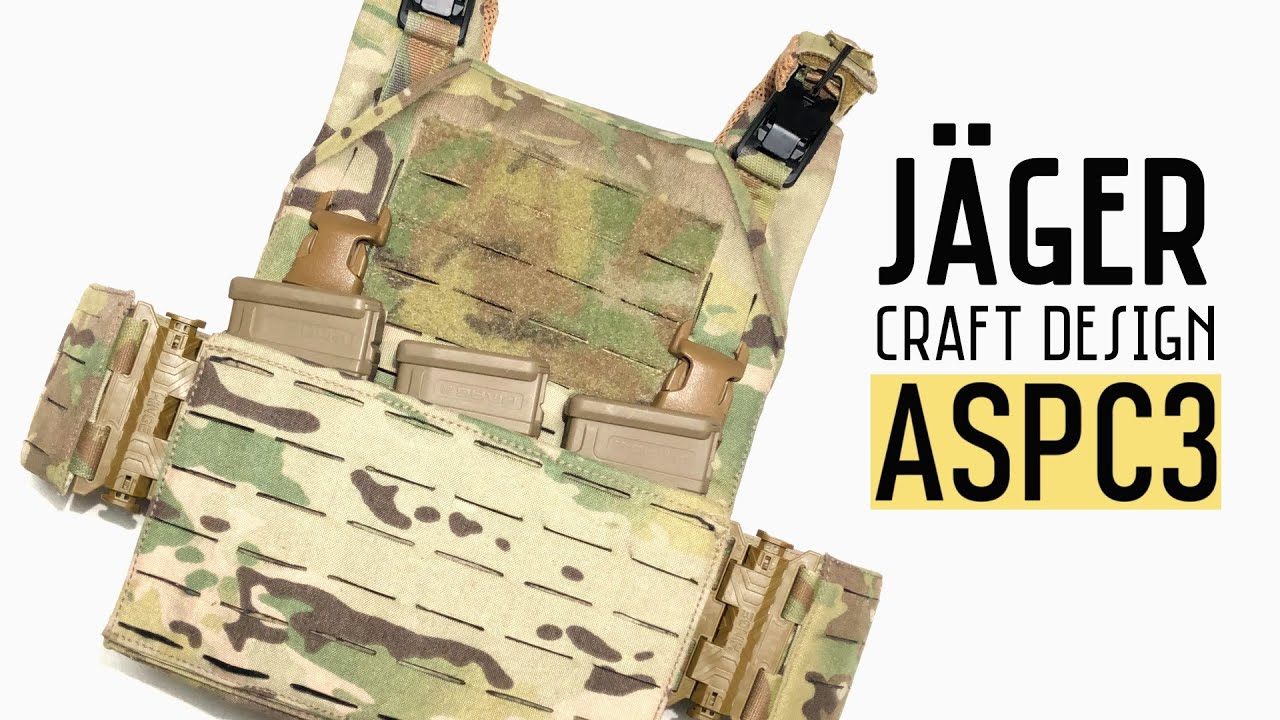 JÄGER craft design ASPC3 - Japan Made Plate Carrier