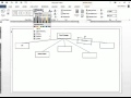 Word: How to create a flowchart, mind map, web, learning map, etc.