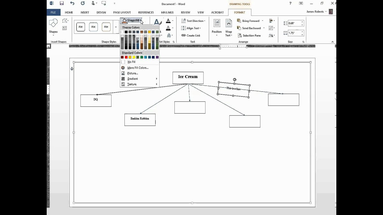 How To Create A Web Chart On Microsoft Word