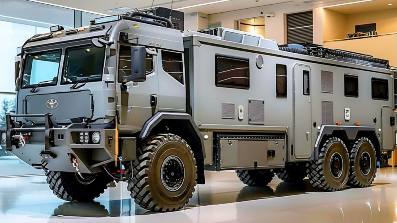 2026 Toyota HyperMax Elite — Самый экстремальный 6×6 кемпер в истории!