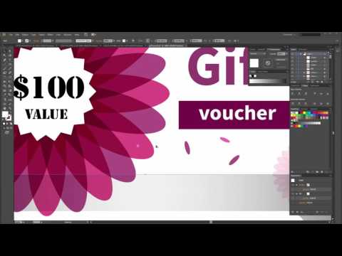 How to create a Gift Voucher Vector in Adobe Illustrator