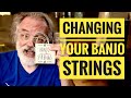Restringing your 5 String Banjo for Beginners (and Pros)