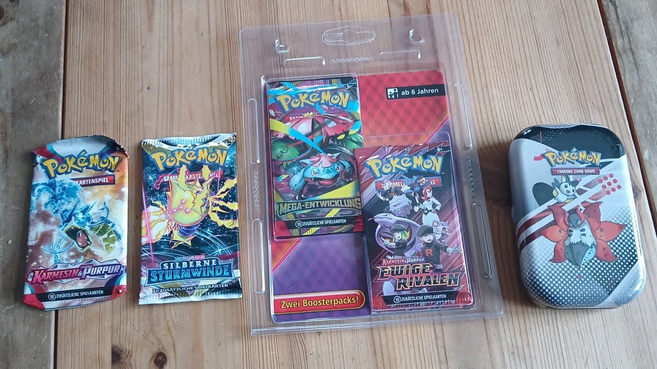 Ich öffne alles 🤩 Pokemon 6 Booster viele Hits 🤗.