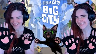 Чилим с котёнком 😻 Прохождение Little Kitty, Big City