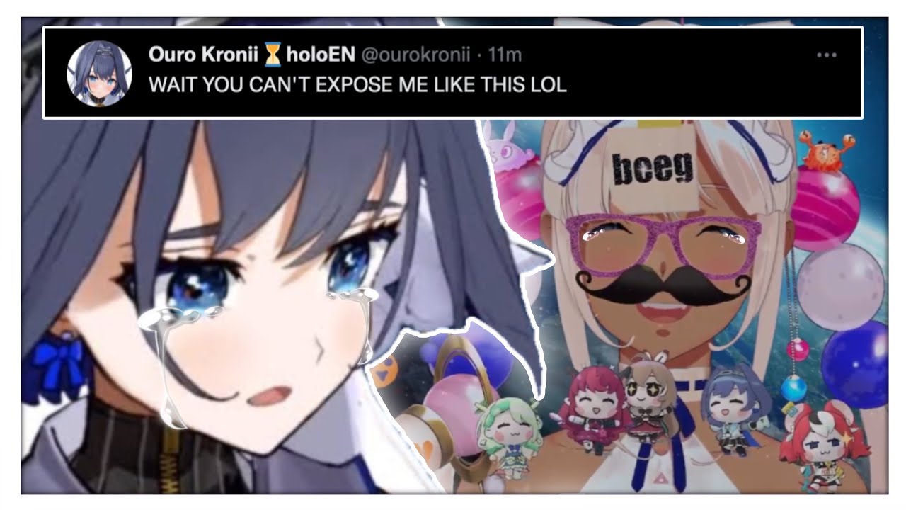 𝗦𝗮𝗻𝗮 𝗘𝗫𝗣𝗢𝗦𝗘𝗗 𝗞𝗿𝗼𝗻𝗶𝗶 𝗕𝗿𝗼𝗸𝗲 𝗗𝗼𝘄𝗻 𝗶𝗻 𝗧𝗲𝗮𝗿 𝗮𝗳𝘁𝗲𝗿 𝗮 𝗧𝘄𝗲𝗲𝘁【HololiveEN / Tsukumo Sana】