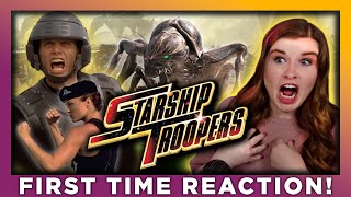 STARSHIP TROOPERS | MOVIE REACTION | FIRST TIME WATCHING