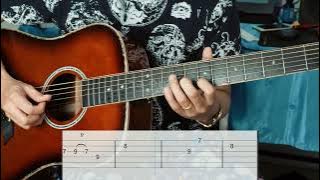 Tipe x - Selamat Jalan (Solo Gitar Tab) Tablature