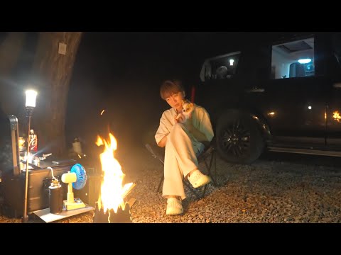 미친 더위를 이겨내는 방법! 1급수 청정 계곡에서 시원한 차박 캠핑 즐기기! #영월 #계곡 #차박 #캠핑