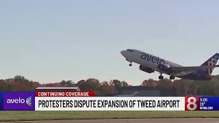 Protests erupt as East Haven plans to appeal FAA decision on Tweed Airport expansion