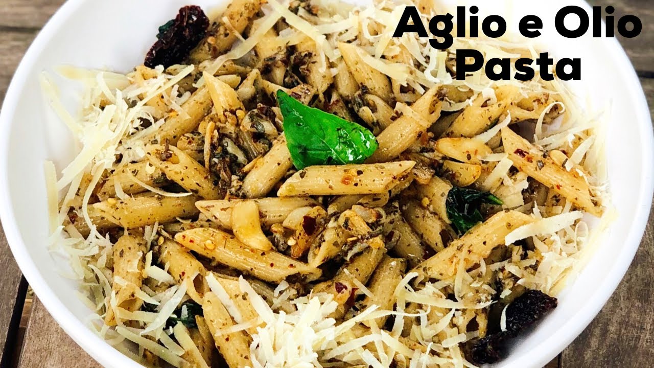 Penne Pasta Recipe - Aglio e Olio Pasta | Easy Pasta Recipe in 15 mins | Flavourful Food By Priya