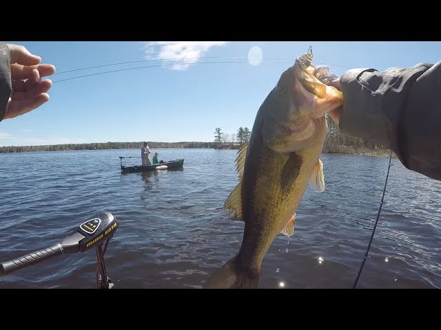 Ep. 1: Early Spring Bass Fishing In Maine PART 1. Precision