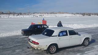 Гонки на льду. Город реж 2019. Моя заряженная 2107.