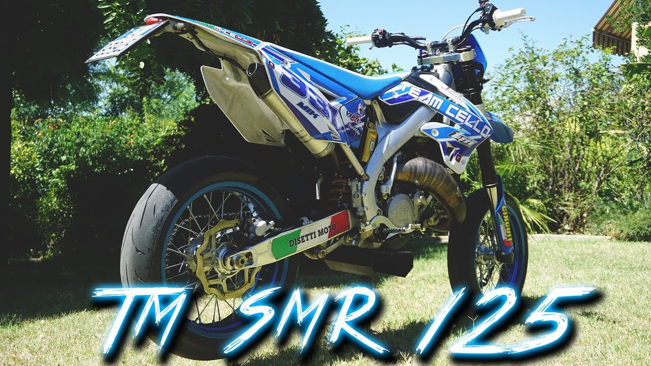 tm smr 125 doppio scarico