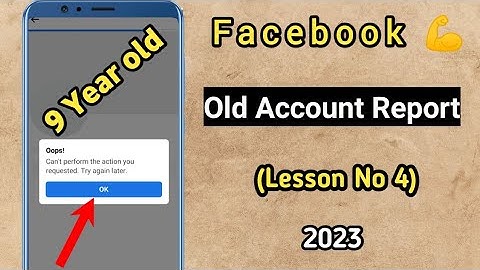 How To Report Facebook Old Account and Delete permanently | Facebook old account report kaise kare