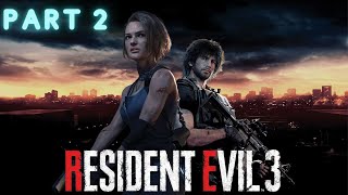 Resident Evil 3 Remake Walkthrough Gameplay Part 2 - Re3 Nemesis