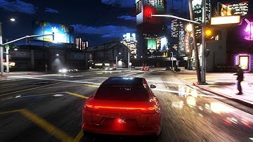GTA 5 Gameplay on RTX 3070 Ti with Ultra Realistic Graphics Mod [NVE + Raytracing + QuantV 3.0] [4k]