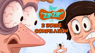 Zip Zip *Fleas are back!!!* 2 hours Season 1  COMPILATION HD [Official] Cartoon for kids