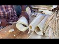 Rare Indian Street food? A Piece of heart from Coconut Stem