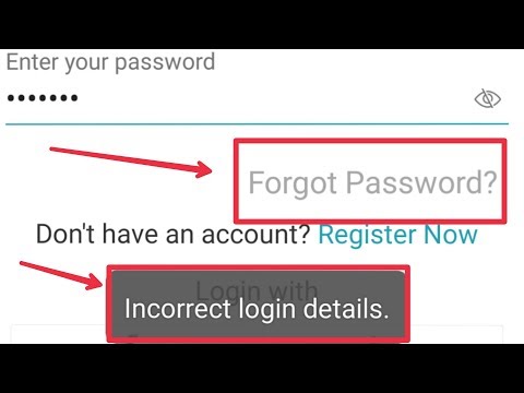 ShopClues Forgot, Reset, And Change Password ||  Incorrect Login Details Problem Solve