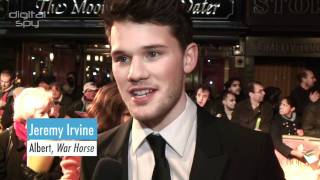 Spielberg, Hiddleston, Cumberbatch chat War Horse at the Royal premiere