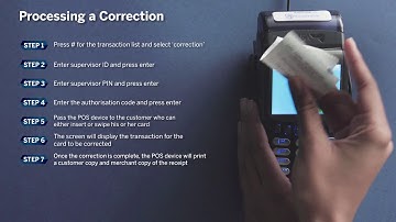 AutoLink Verifone Device: How to do a Correction & Refund