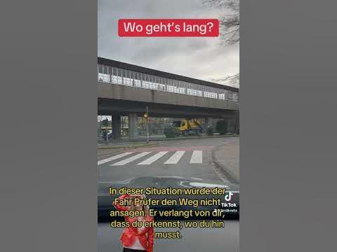 Wer sagt in der Fahrprüfung den Weg an? YouTube