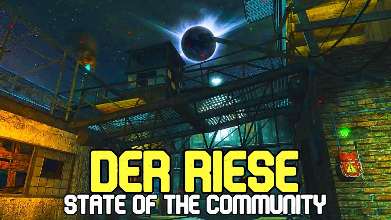 Zombies Community When Der Riese Dropped - YouTube