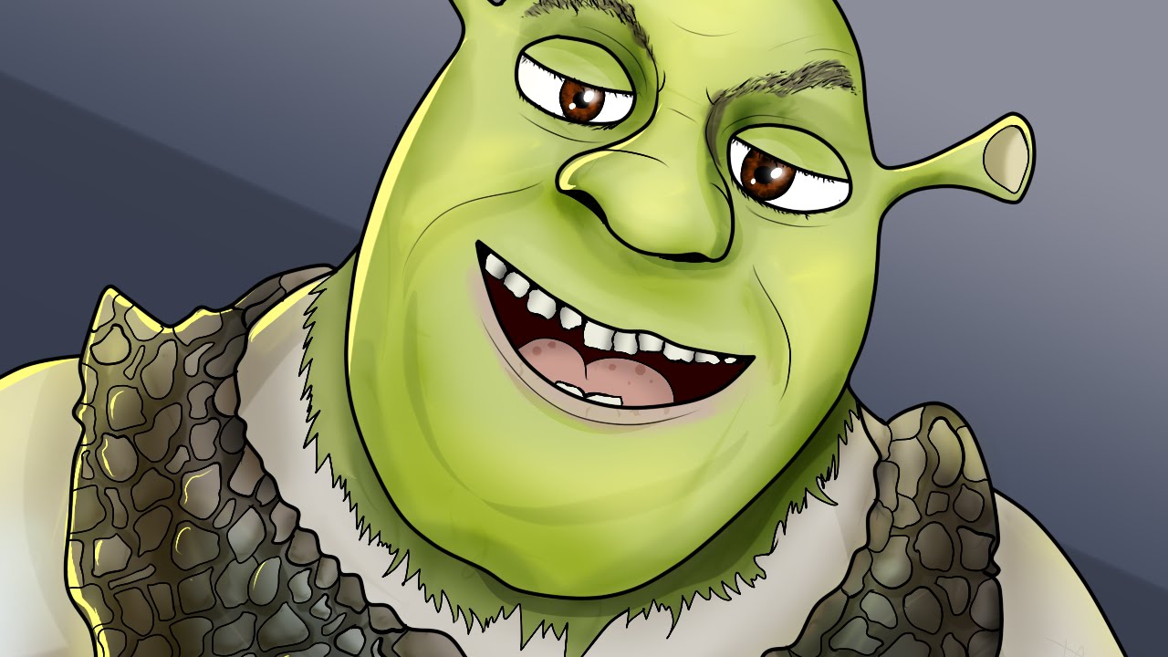 Shrek SpeedArt/Animation.