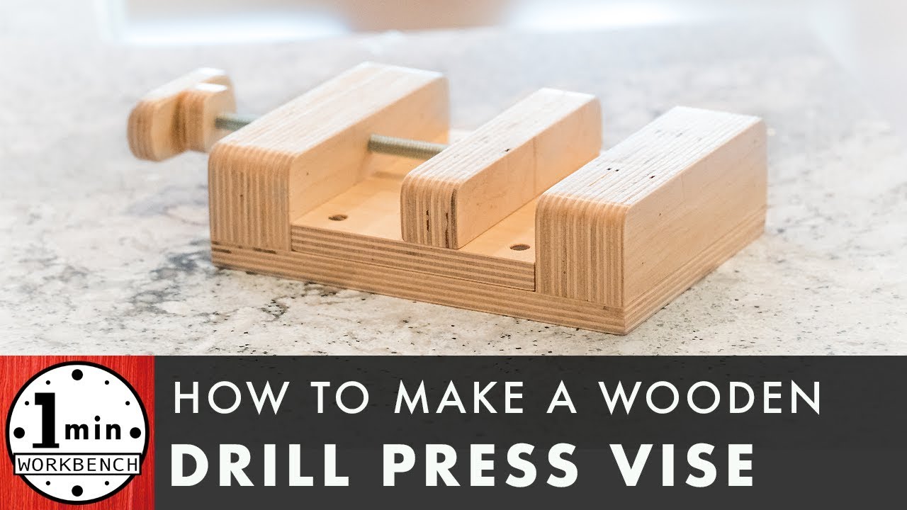 Homemade Drill Press Vise - YouTube