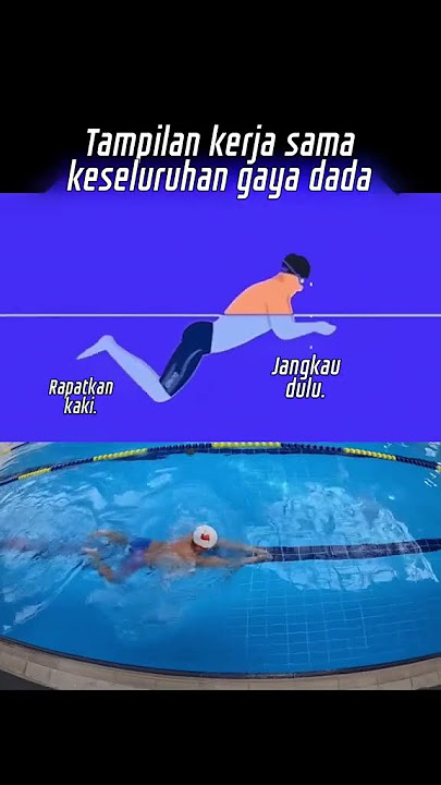 RENANG GAYA DADA YANG BENAR !!