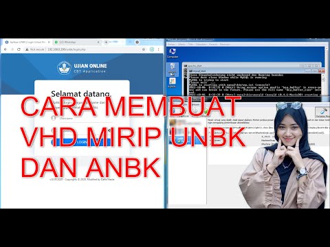 PART 1 : CARA MEMBUAT VHD  MIRIP UNBK / ANBK