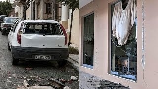 Yunanistanda 6,1 Büyüklüğünde Deprem