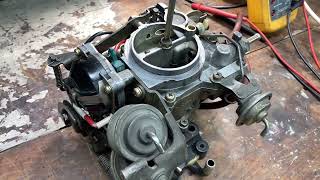 Toyota 2E Carburettor disassembly and adjustment, cleaning etc