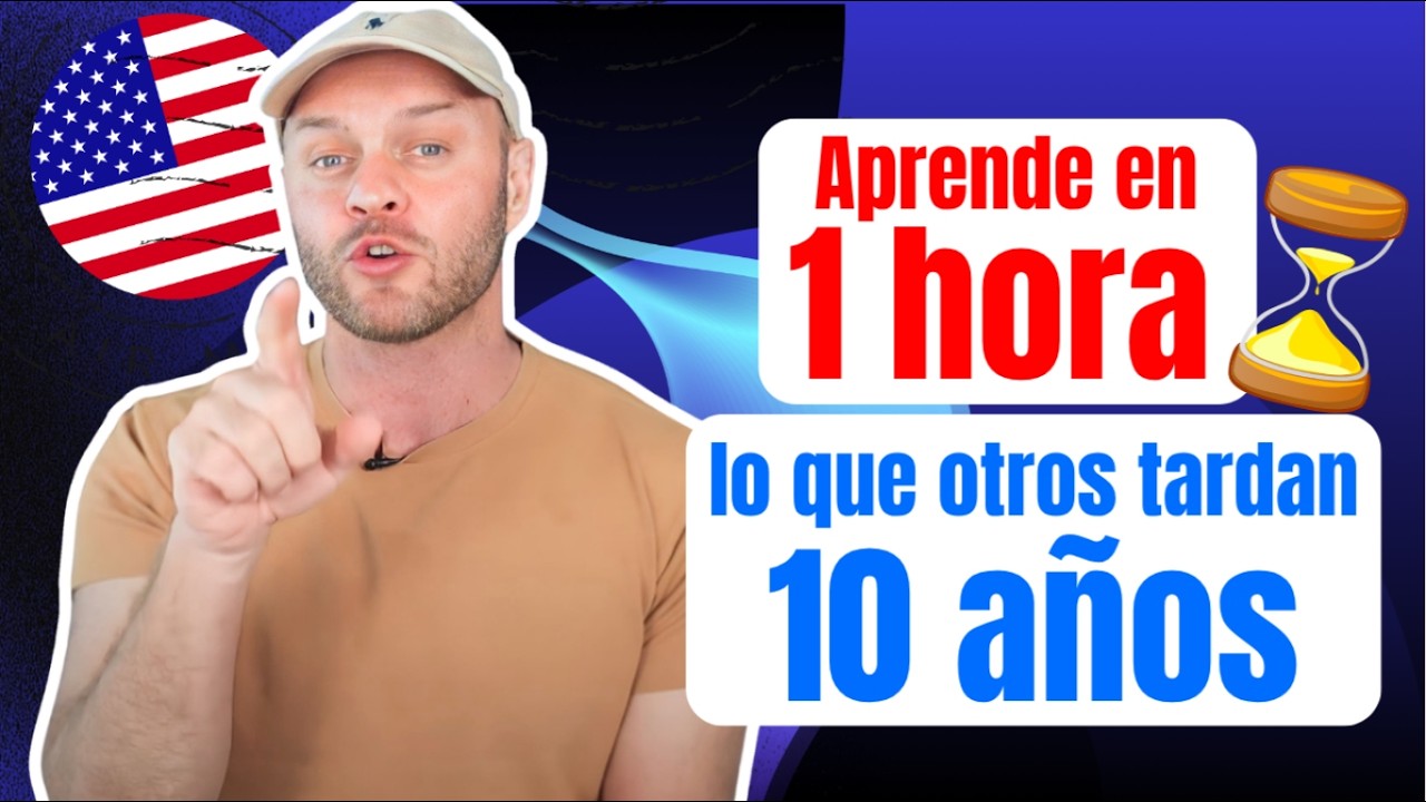 Te ahorraré 10 AÑOS de aprender inglés en SOLO 1 HORA 👉 Curso de Inglés ...