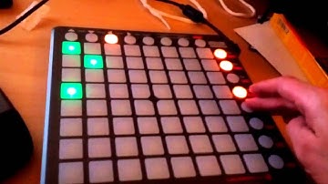 Launchpad with Overtone and Clojure