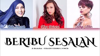 [THROWBACK] Shila Amzah, Ning Baizura & Jaclyn Victor - 'Beribu Sesalan' (Lyrics)