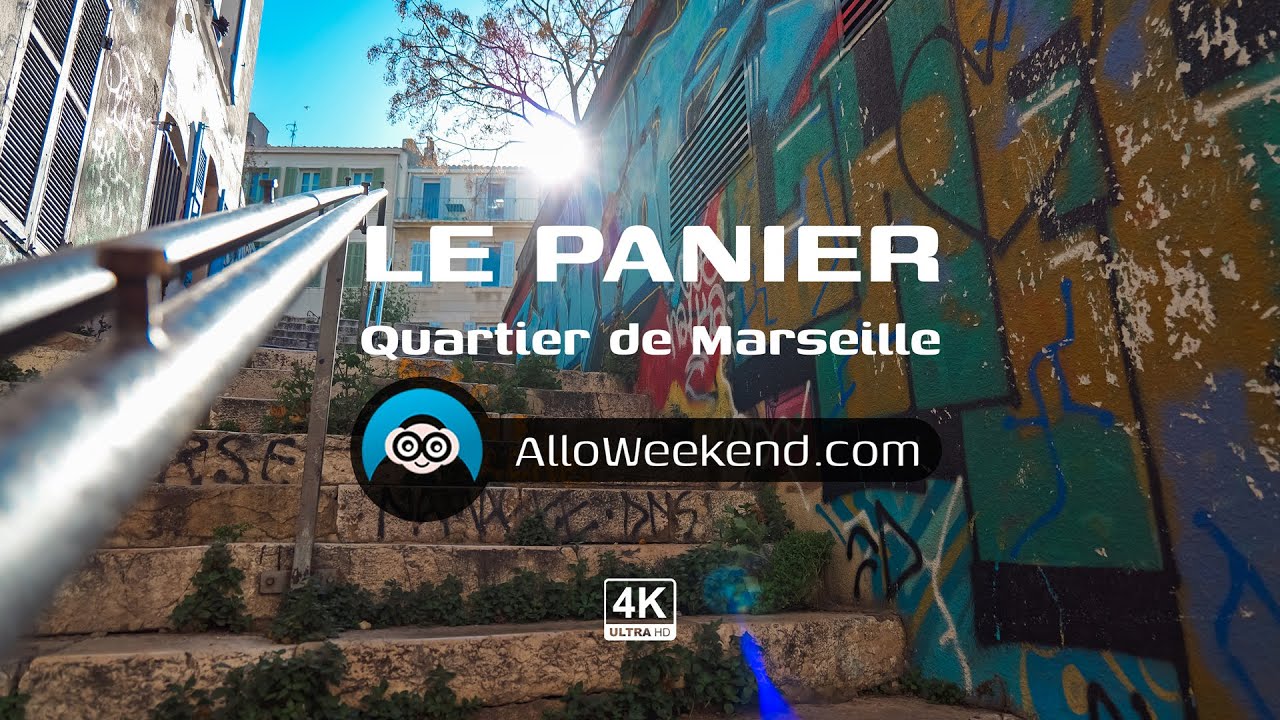 Dambulation  travers les ruelles du Panier et de la Vieille Charit  Marseille   Alloweekend 4K