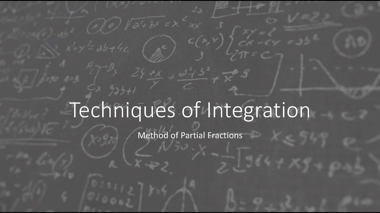 Calculus II Lesson 1.4 - Method of Partial Fractions - YouTube