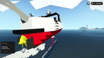 Stormworks Active Keel Stabelization & Roll Recovery Test