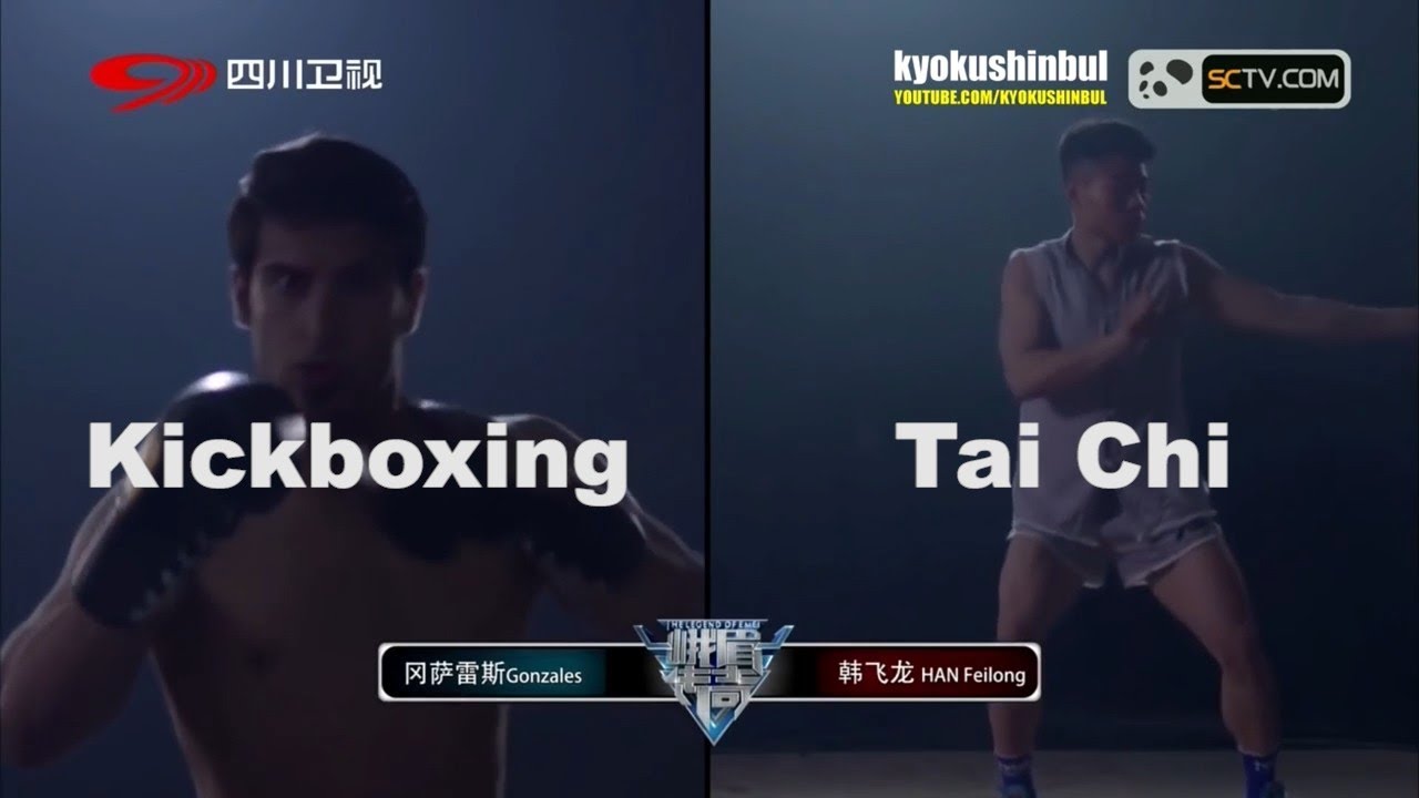 Tai Chi vs Kickboxing Tai Chi Wins! YouTube