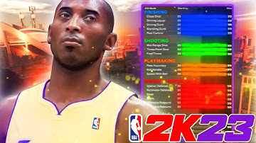 NBA 2K23 *MAMBA* KOBE BRYANT BUILD | UNSTOPPABLE 2-WAY POST-SCORING SG BUILD W/ CONTACT DUNKS