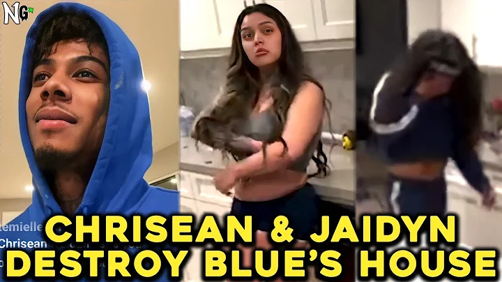 ChriseanRock & Jaidyn Alexis DESTROY Blueface's House After Going Live Together (Full Live)