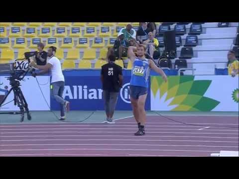 Men's javelin F38 | final |  2015 IPC Athletics World Championships Doha