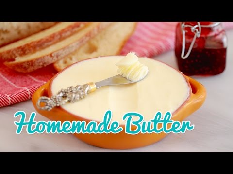 Video: How To Make Homemade Butter