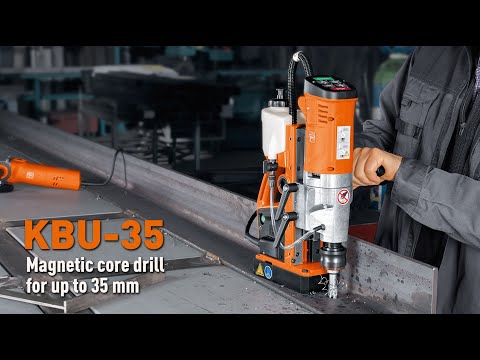 KBU 35 QW - Magnetic core drill for up to 35 mm