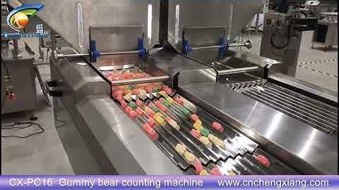Capsule counting machine丨 CX-PC16  Automatic counting filling machine for capsule/gummy bear/softgel