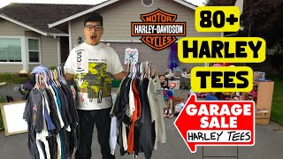 Harley Davidson Tees Found at Garage Sale!!
