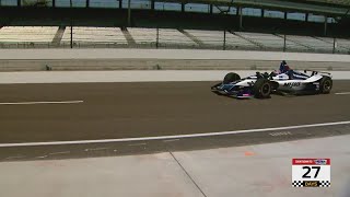 Test runs begin at Indianapolis Motor Speedway