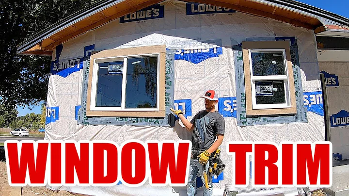 How to Trim Exterior Windows